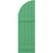 Ekena Millwork Americraft 5-Board (2 Batten) Wood Joined Board-n-Batten Shutters w/ Arch Top, ARW101BQ518X77LPH, PR ARW101BQ518X77LPH - alternate 4
